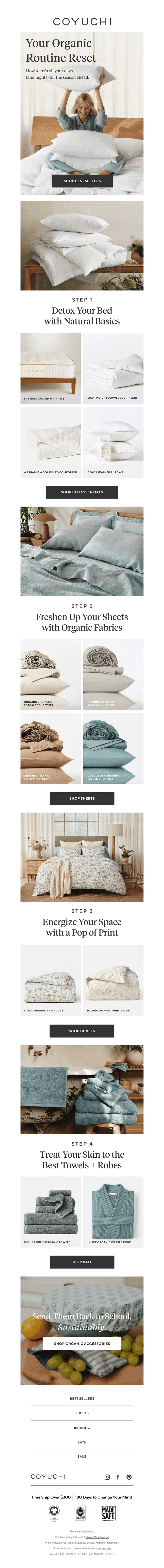 Upgrade Your Sleep + Self Care Routines