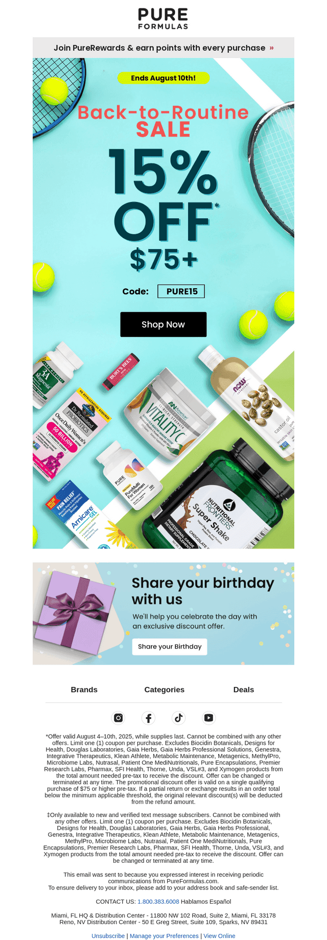 Time for a wellness reset ✨ Save 15% today