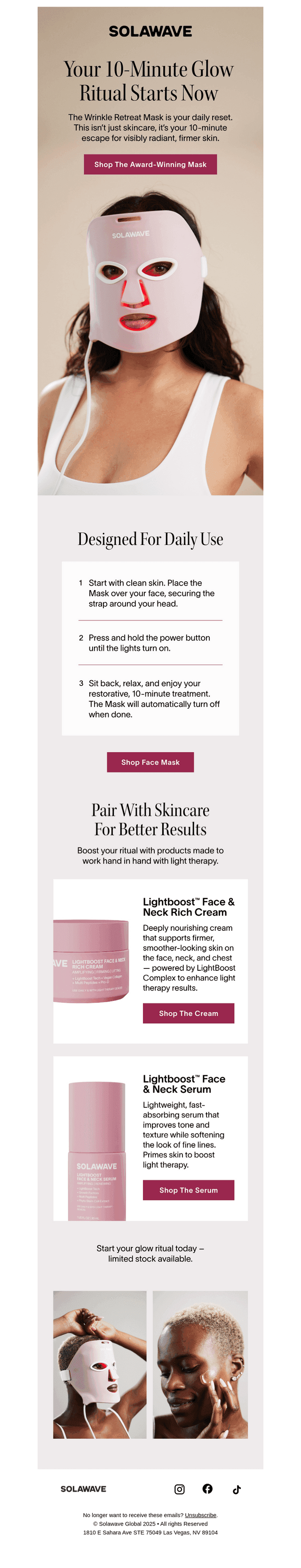 Your 10-min glow starts now