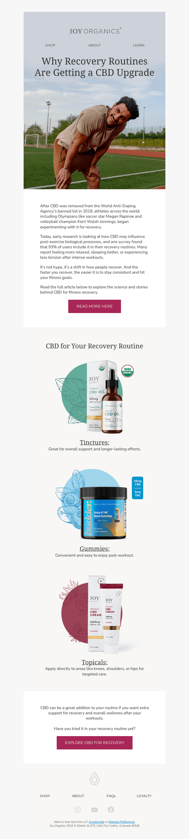Can CBD really help with post-workout soreness?