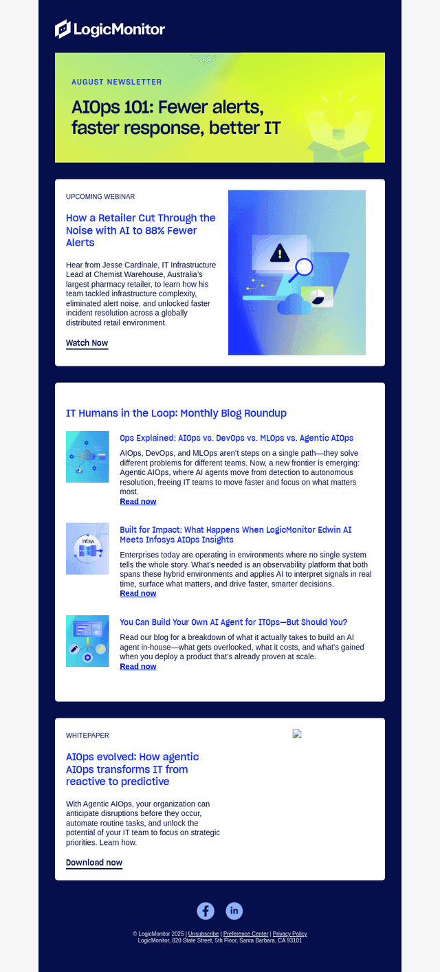 AIOps 101: Fewer alerts, faster response, better IT operations