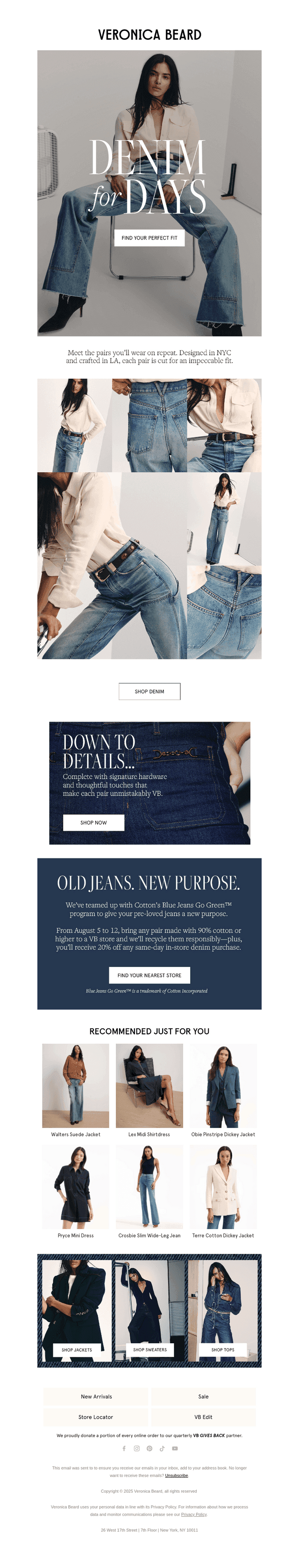 Just in: Denim for days