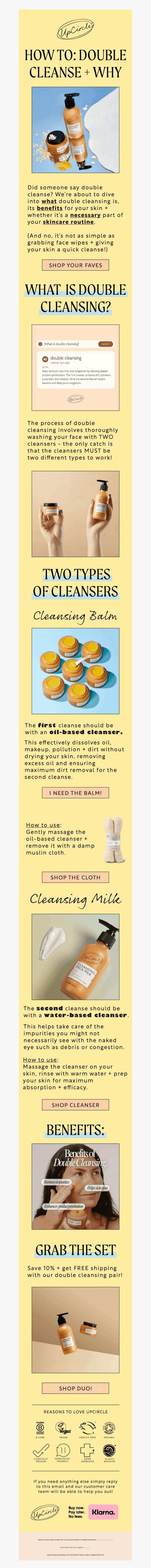 Still cleansing once? 😱