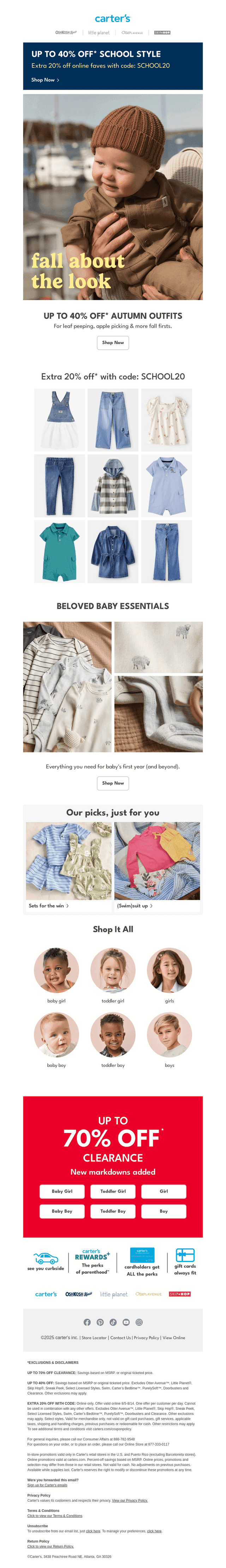 40% off + extra 20% with code SCHOOL20 !!!