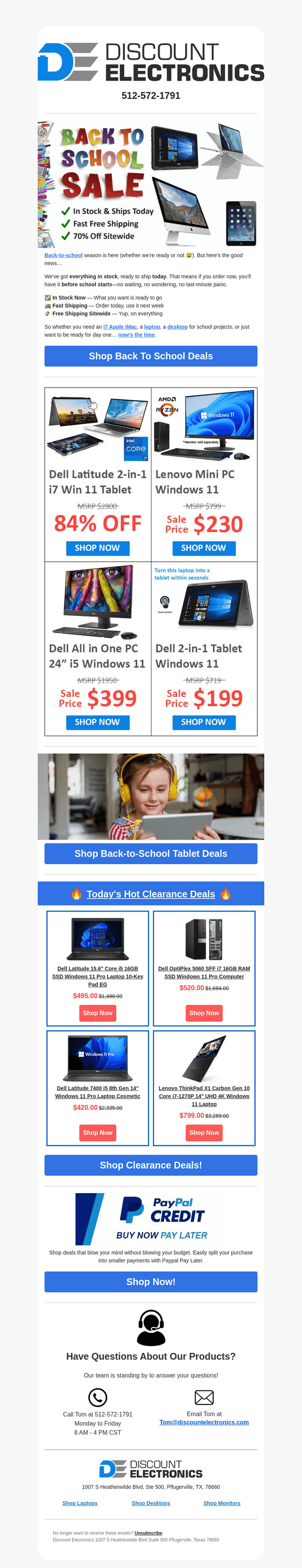🎒 $199 Tablet • $230 PC • 21.5" i7 iMac — Ready for School?