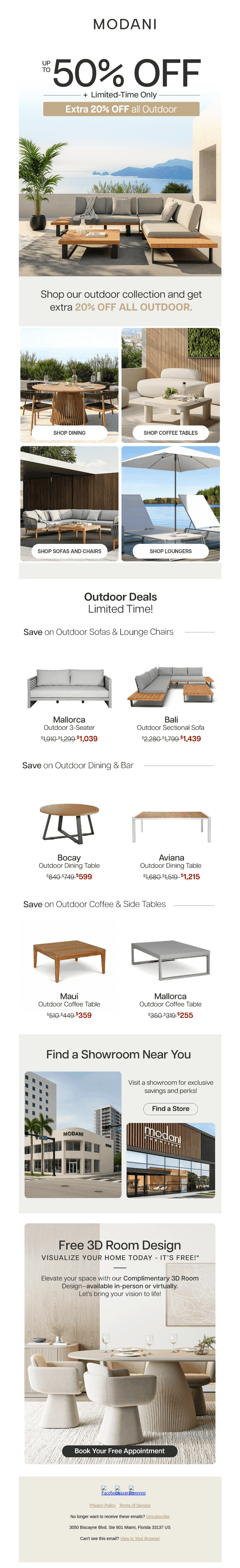 Your Outdoor Makeover, Just in Time — Get Extra 20% OFF