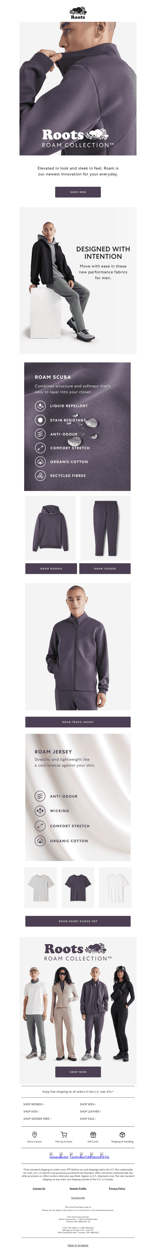 Roam With Intention, and This New Collection