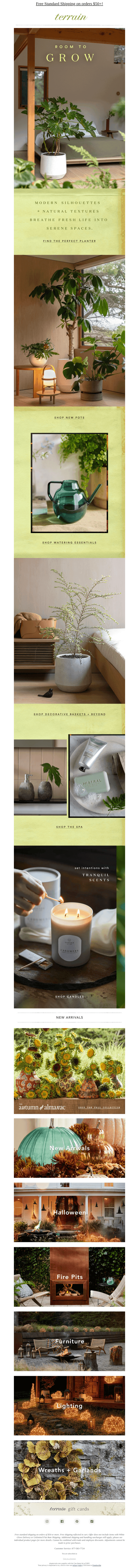 EARTHENWARE POTS: clean lines + organic texture