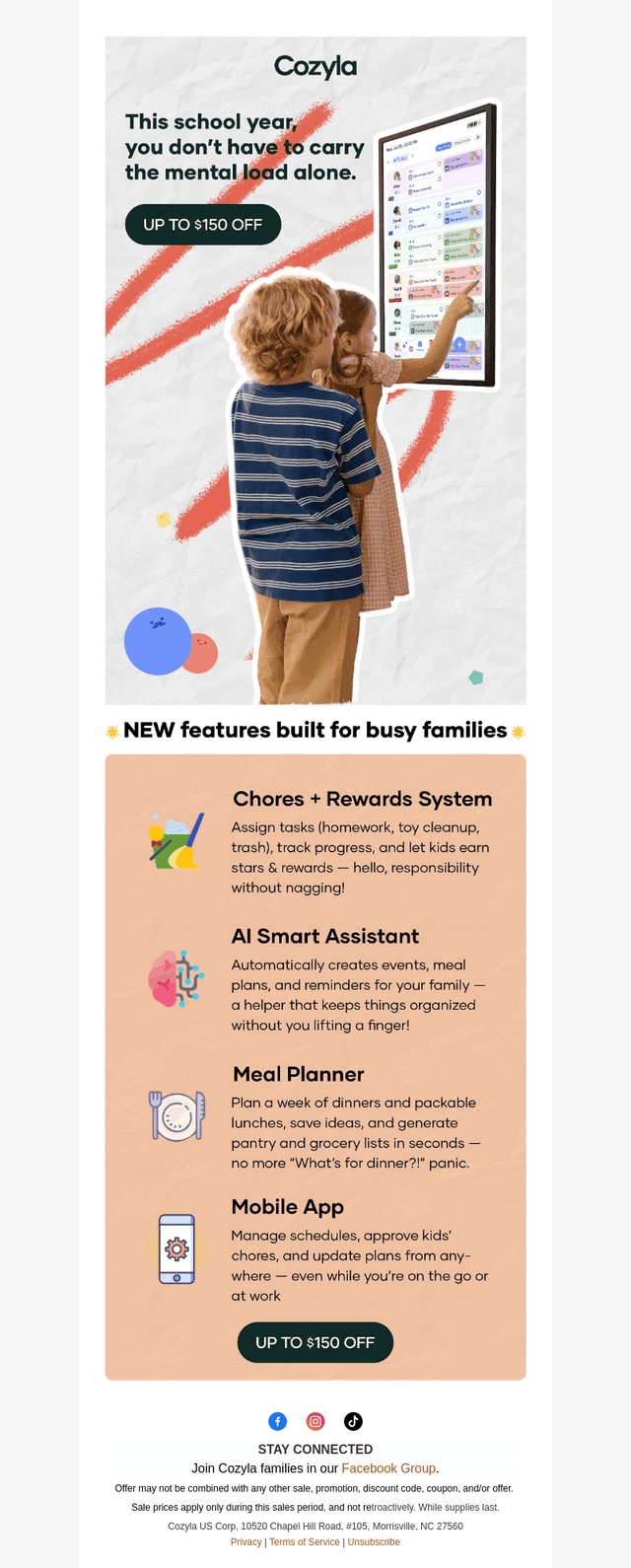 Cozyla email from Thu, Aug 7, 2025