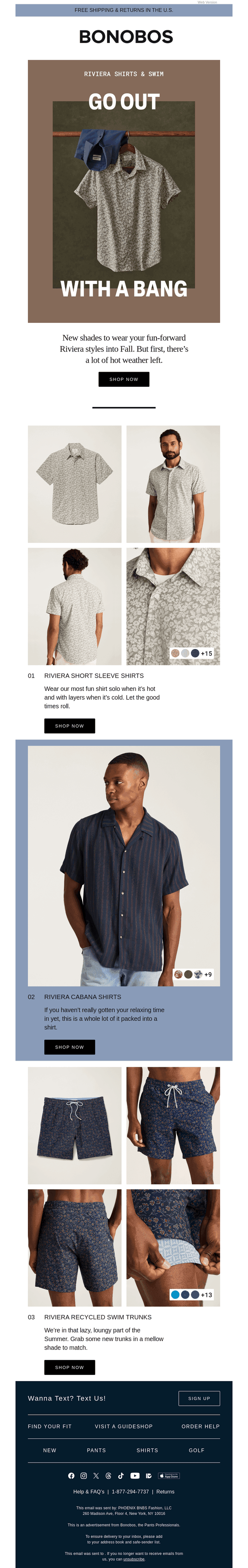 The Riviera Collection Is Still Hot