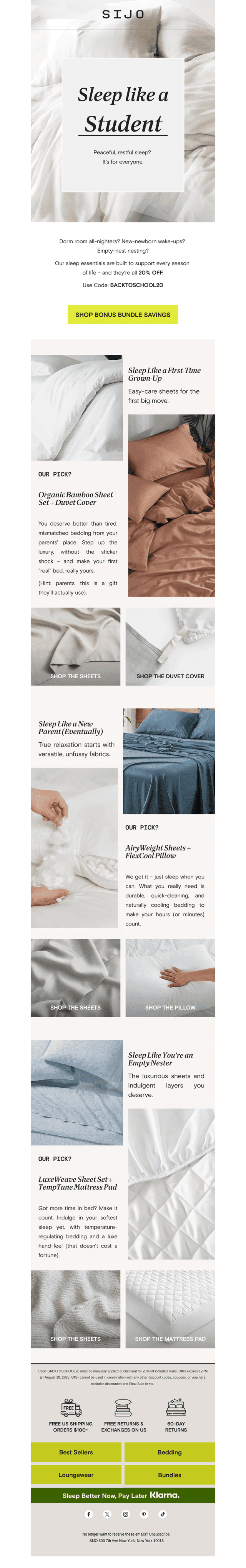Sleep Like a 👶 (or a 👵... or a 🏋)