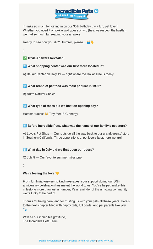 Trivia answers REVEALED 🧠🎉