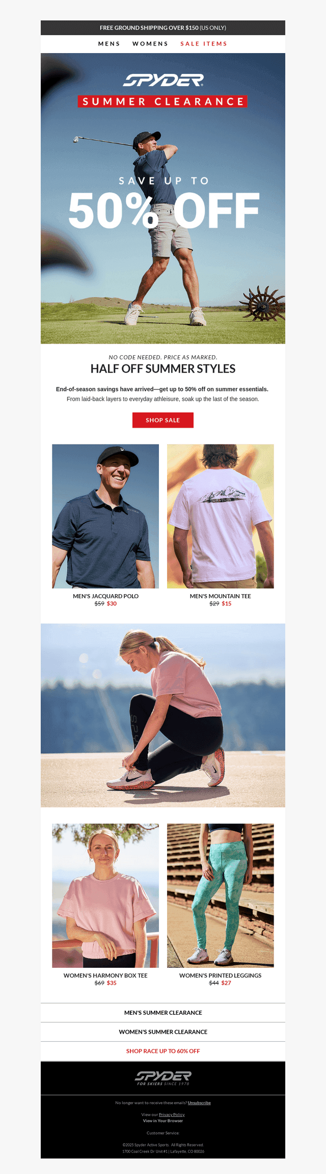 Massive Summer Markdowns!
