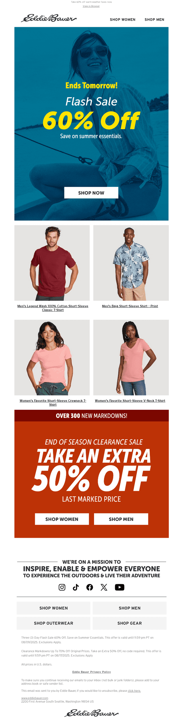 Our Summer Flash Sale Ends Tomorrow!