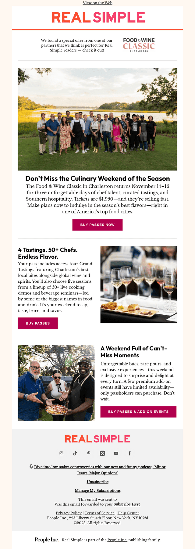 Fall’s Top Culinary Weekend Is Filling Fast