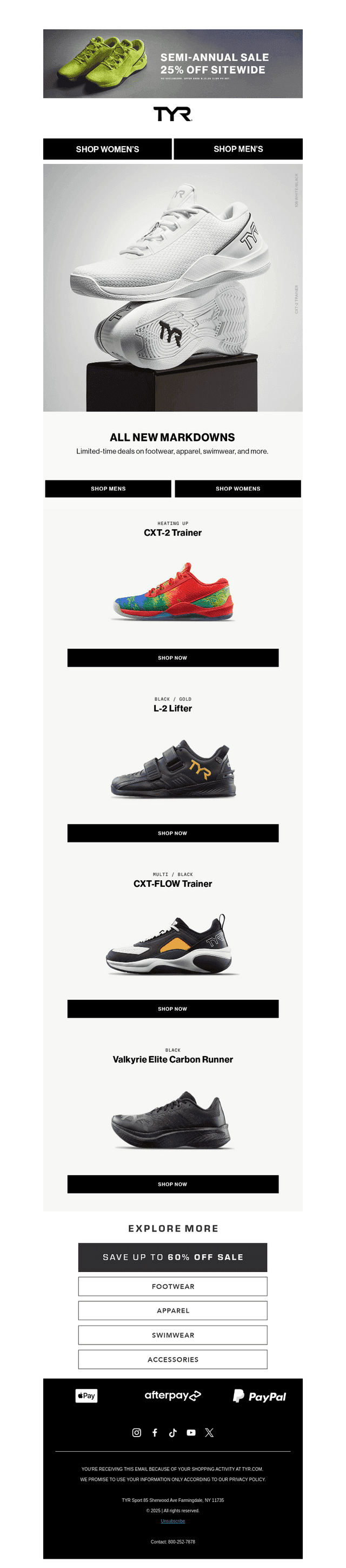 New Markdowns Just Landed + 25% Off Sitewide 🏷️