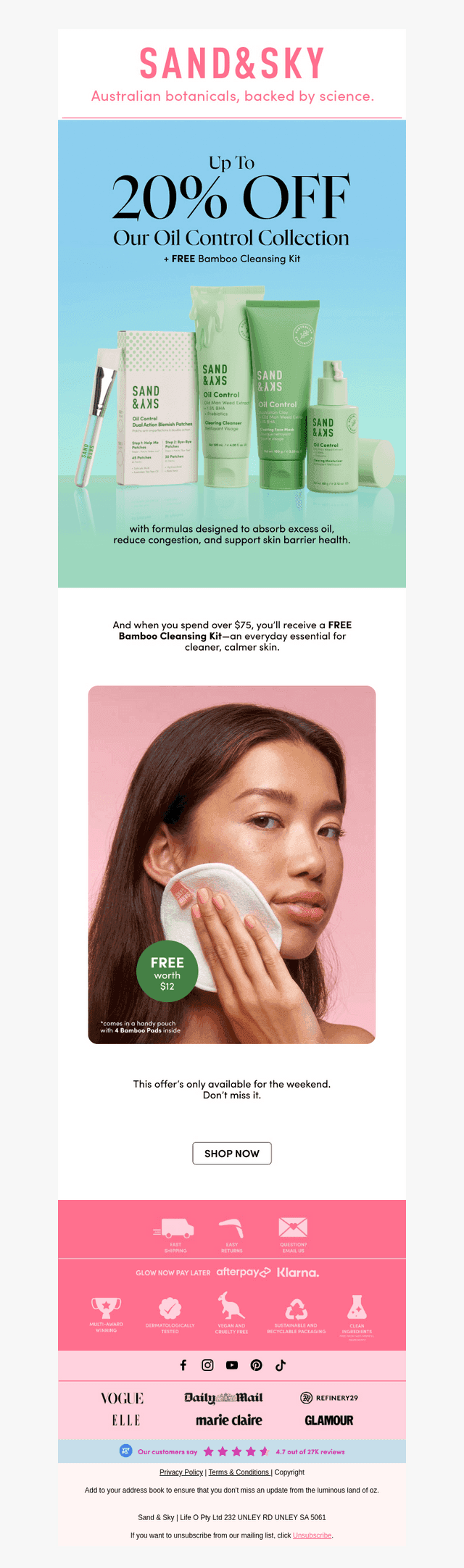 Your Glow, Upgraded—20% Off