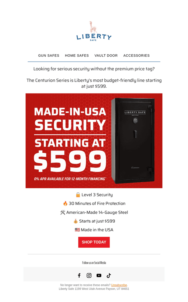 Built strong. Priced right.