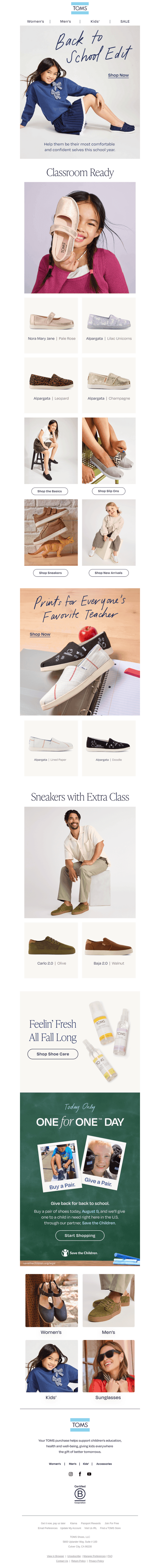 TOMS email from Sat, Aug 9, 2025