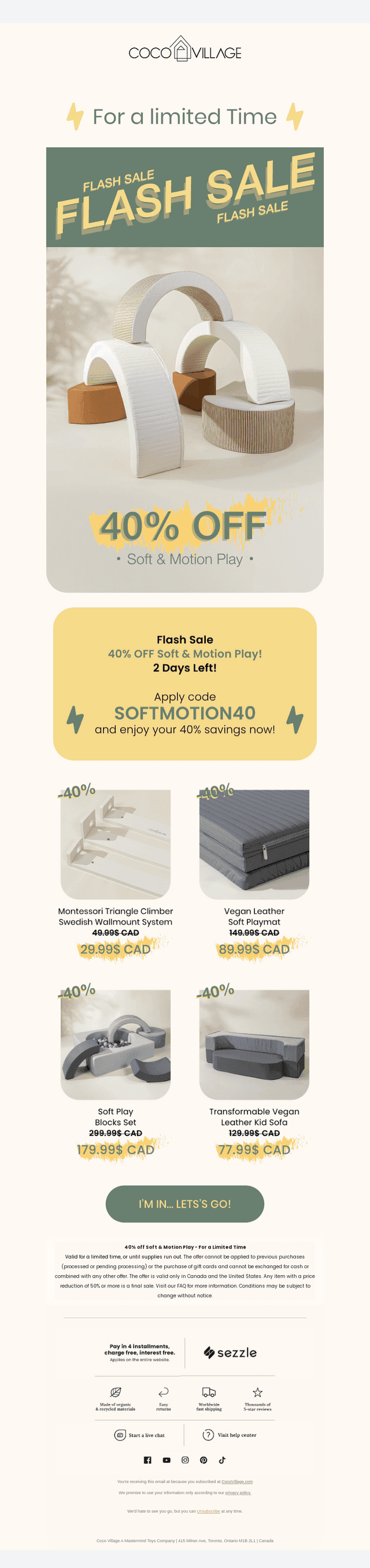 🚨Not Over Yet: 40% OFF Soft & Motion!