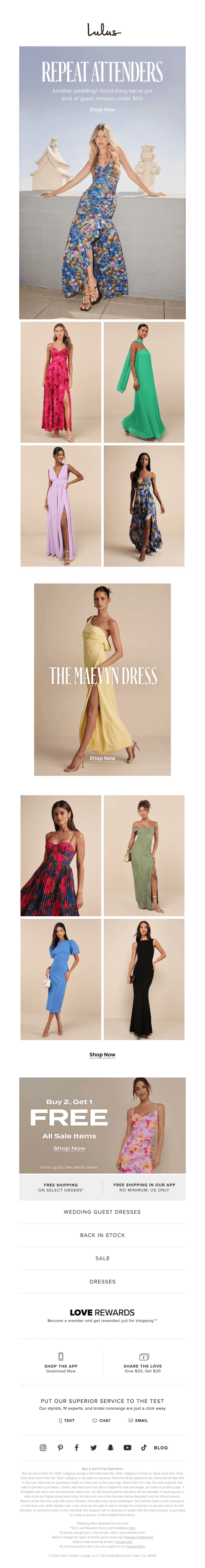 Steal the 💐 Save on the 👗