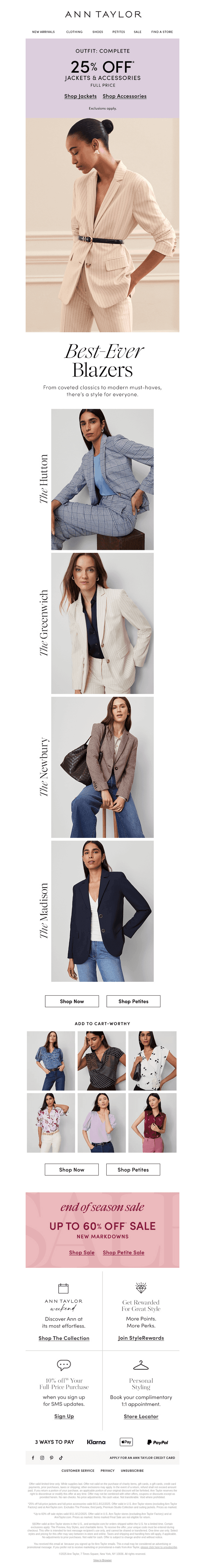 It Doesn’t Get Chicer Than These Blazers
