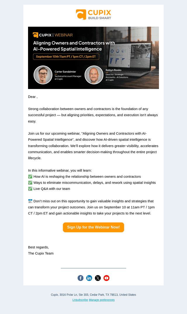You're Invited: Join Our Webinar on AI-Powered Spatial Intelligence!