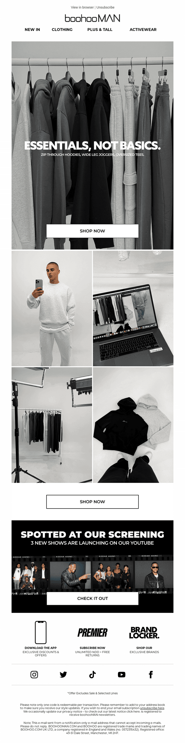 Essentials, Not Basics