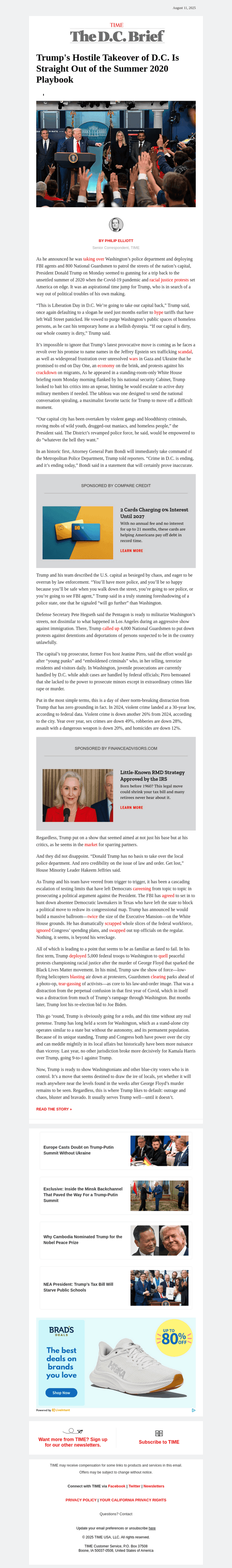 beehiiv email from Mon, Aug 11, 2025