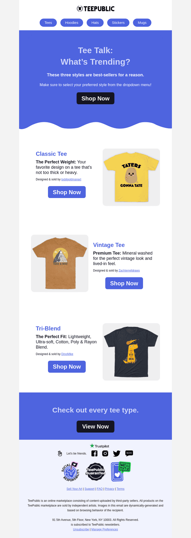 Your guide to the perfect tee