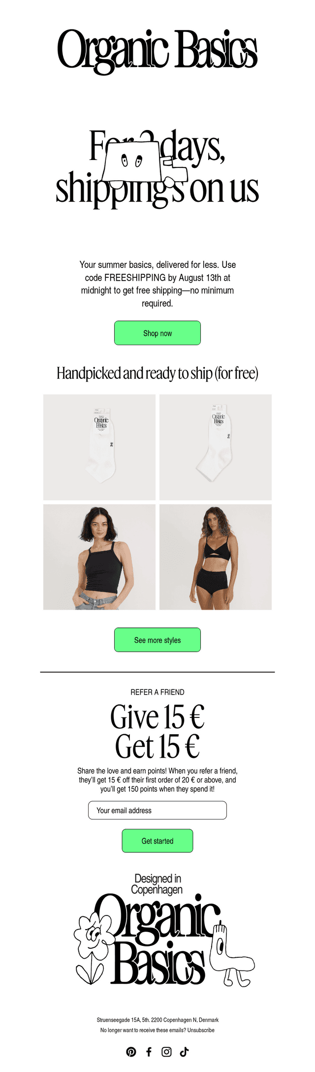 Free Delivery for the Next 48 Hours