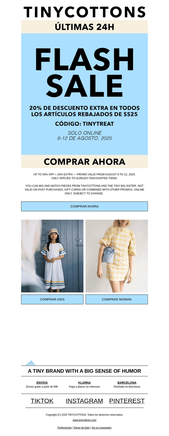 ÚLTIMAS 24H | 20% EXTRA