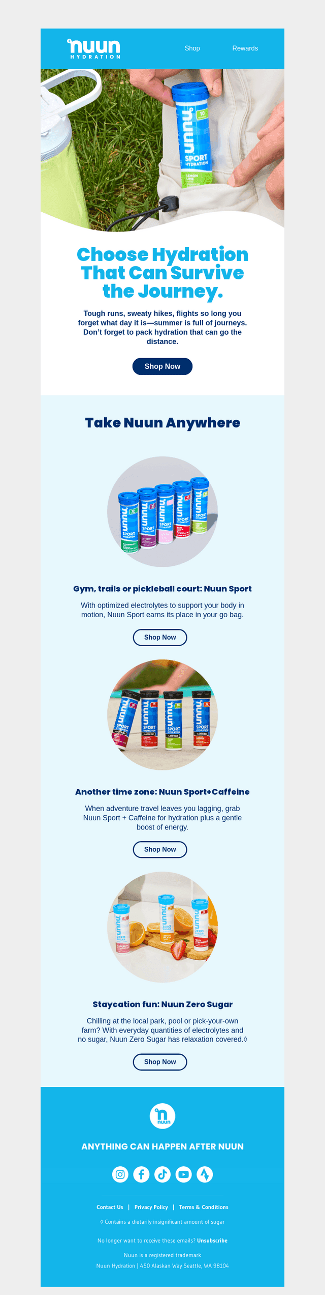 Go Anywhere with Nuun 🏃✈️