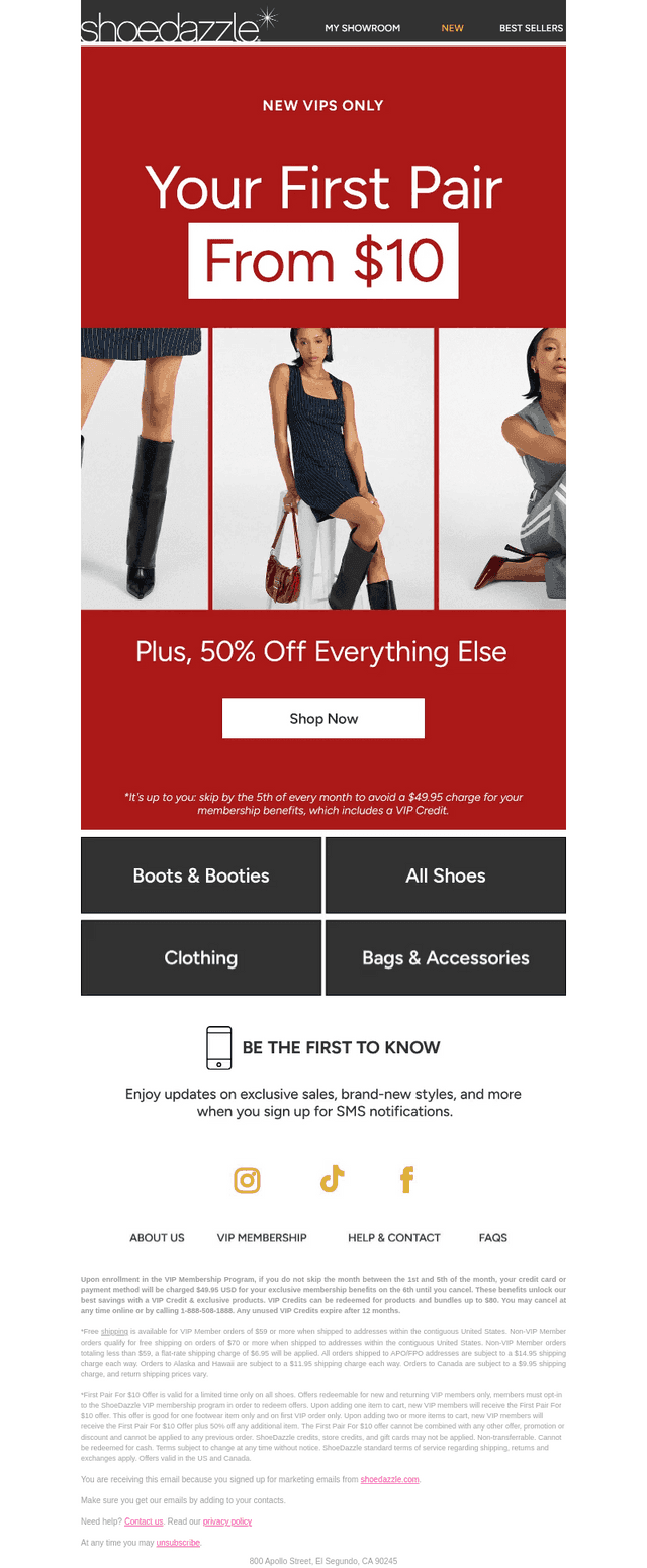 Your 1st Pair From $10 + MORE!