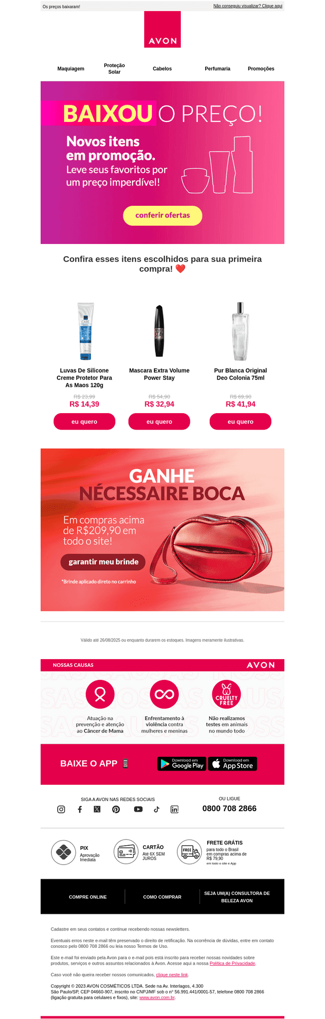 Temos boas notícias