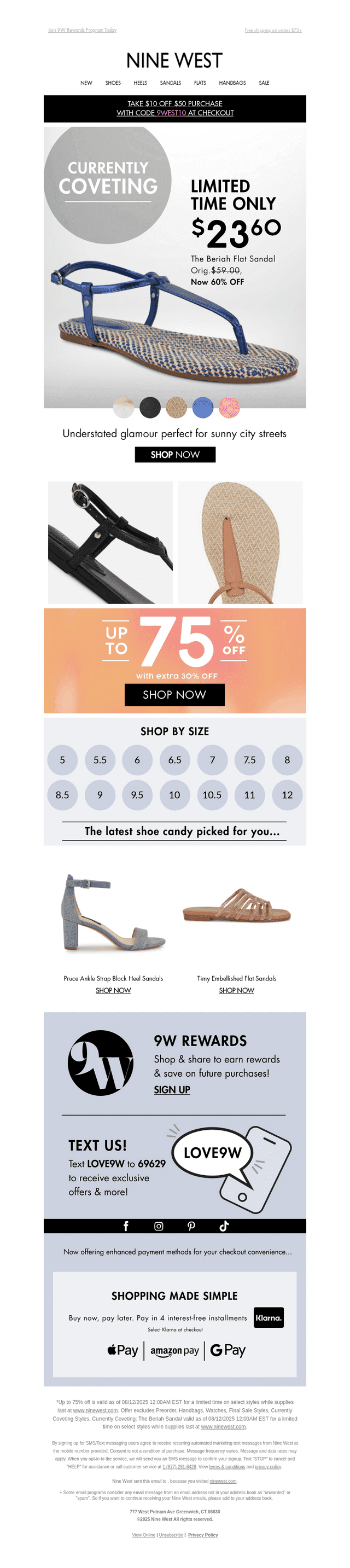 Thong Sandals For $23.60?!