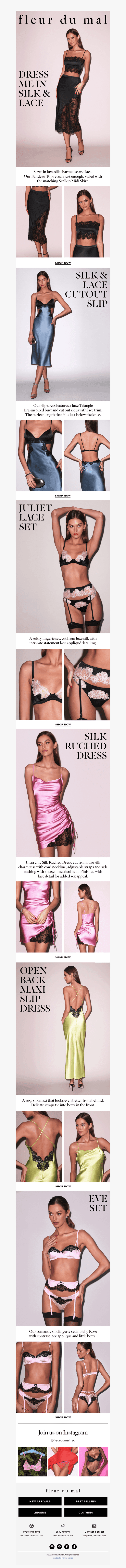 The Silk & Lace Edit