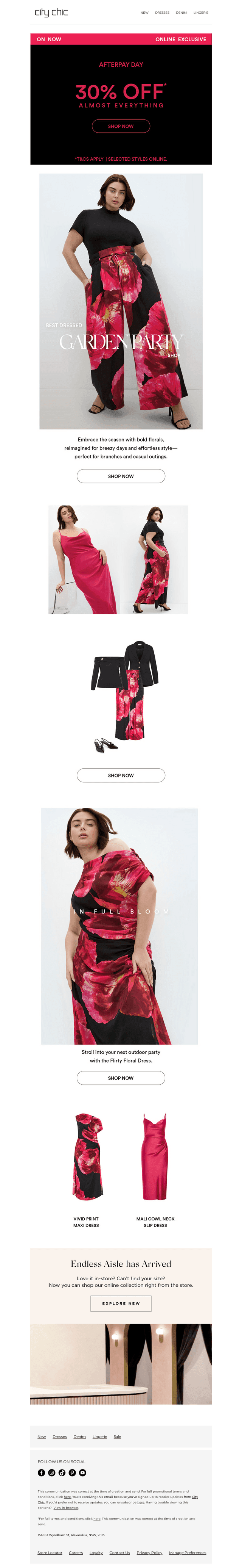 ✋ Stop Your Scroll: 30% Off* Almost Everything Online