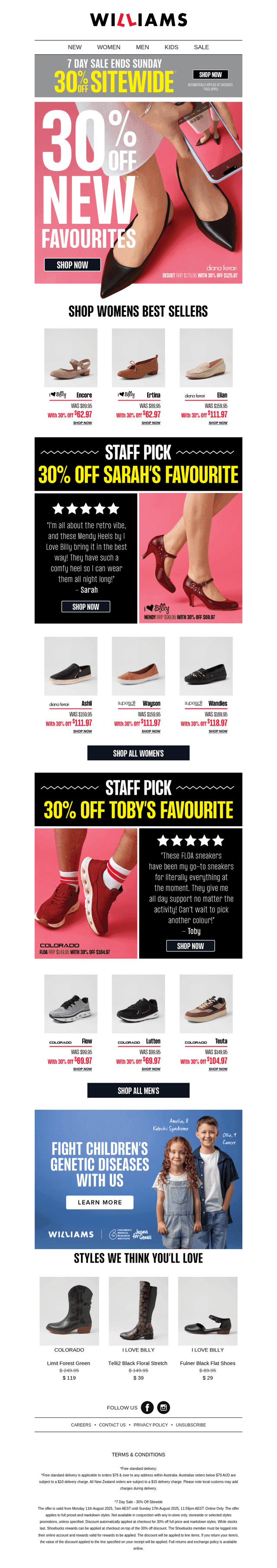 30% OFF NEW FAVOURITES 😍