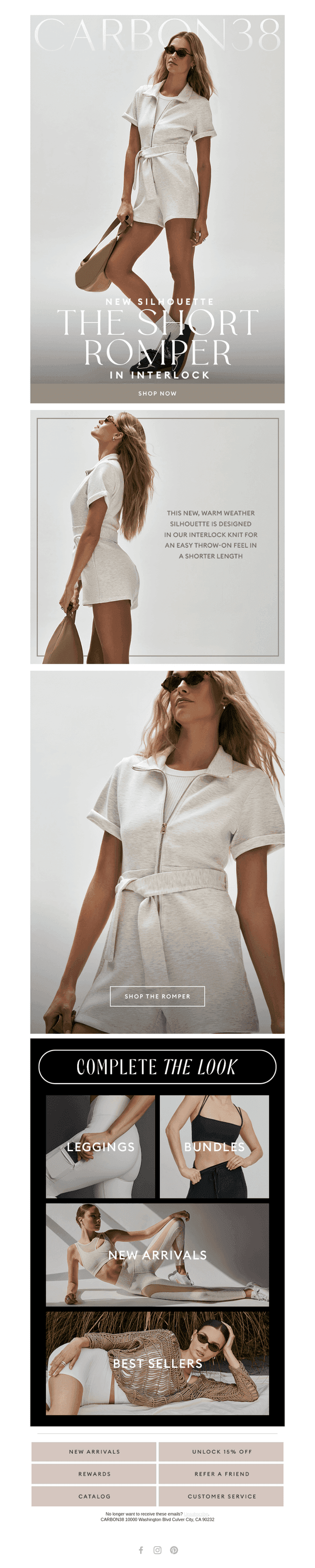NEW IN: The Short Romper