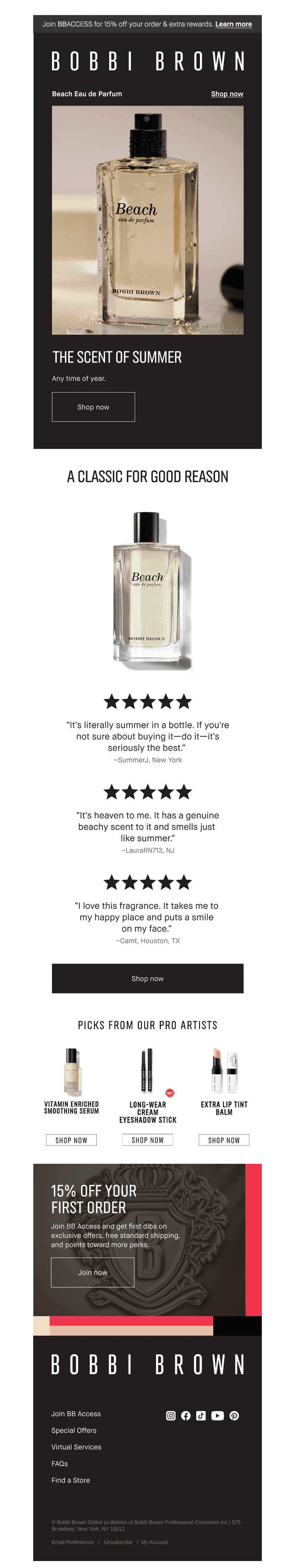 “It’s literally summer in a bottle.”