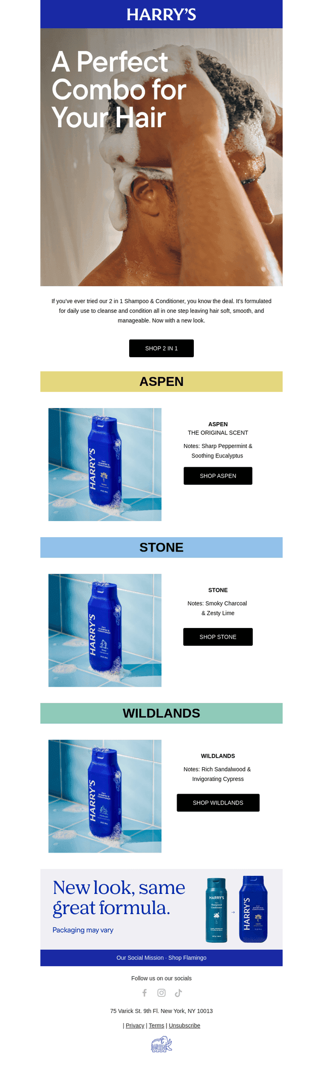 New scents, same great 2 in 1 🚿