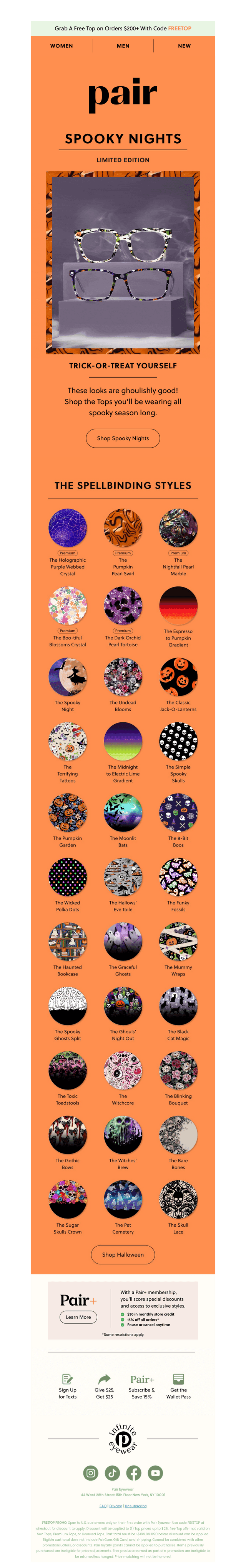 ALL-NEW Spooky Nights Top Frames