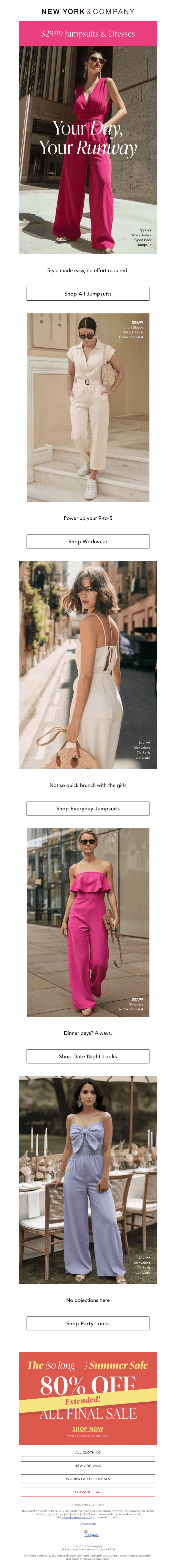 Jumpsuits for $29.99