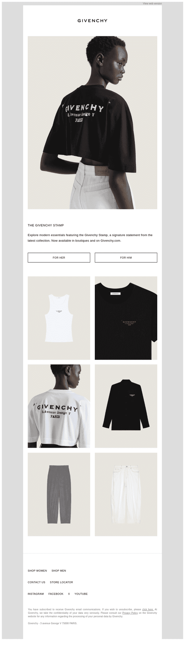 The Givenchy Stamp
