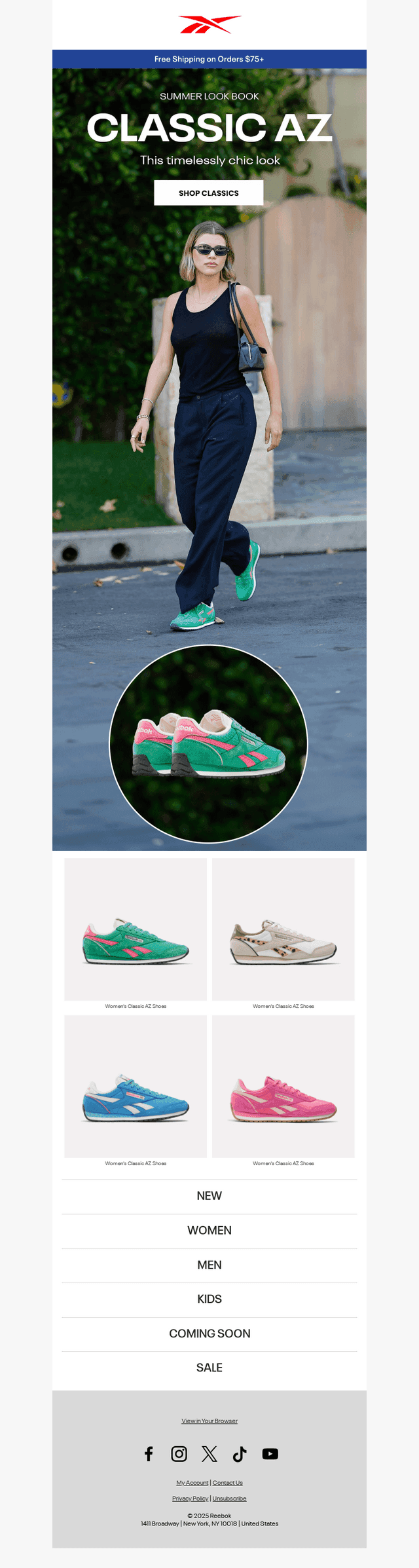 Classic, Colorful Sneakers