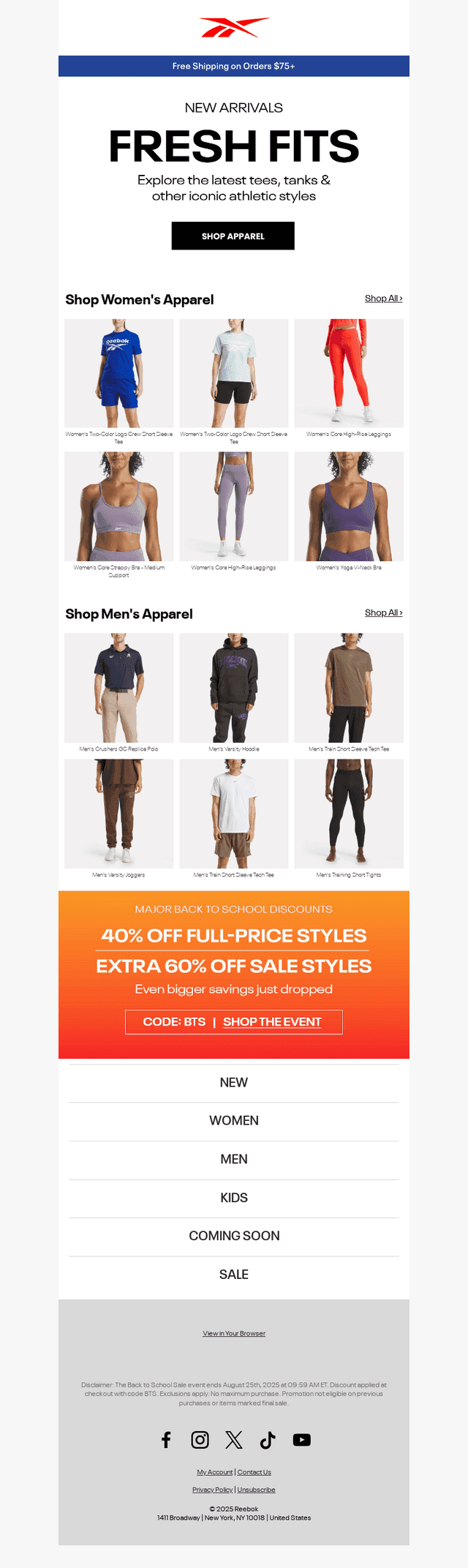 JUST LANDED: All-New Apparel