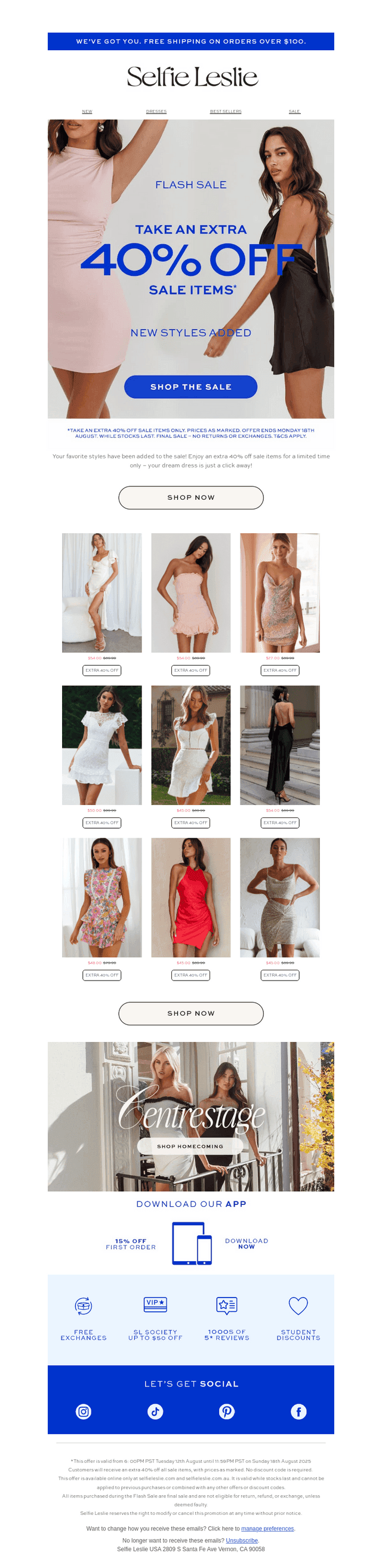 EXTRA 40% OFF SALE ITEMS🚨