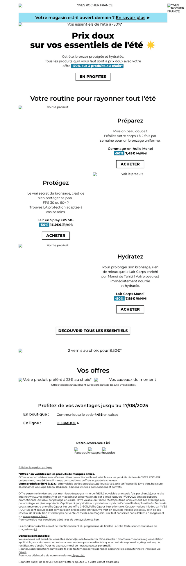 💛 Ils sont à -50%