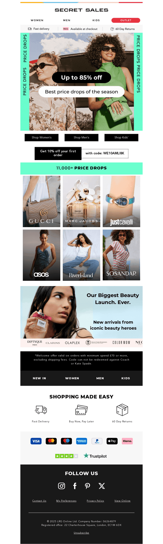 Price Drop Event: Trending brands for less
